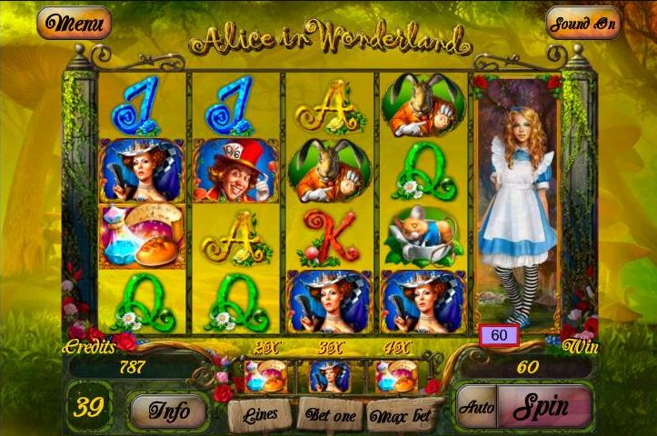 918kiss_Alice In_Wonderland_โบนัสเกม