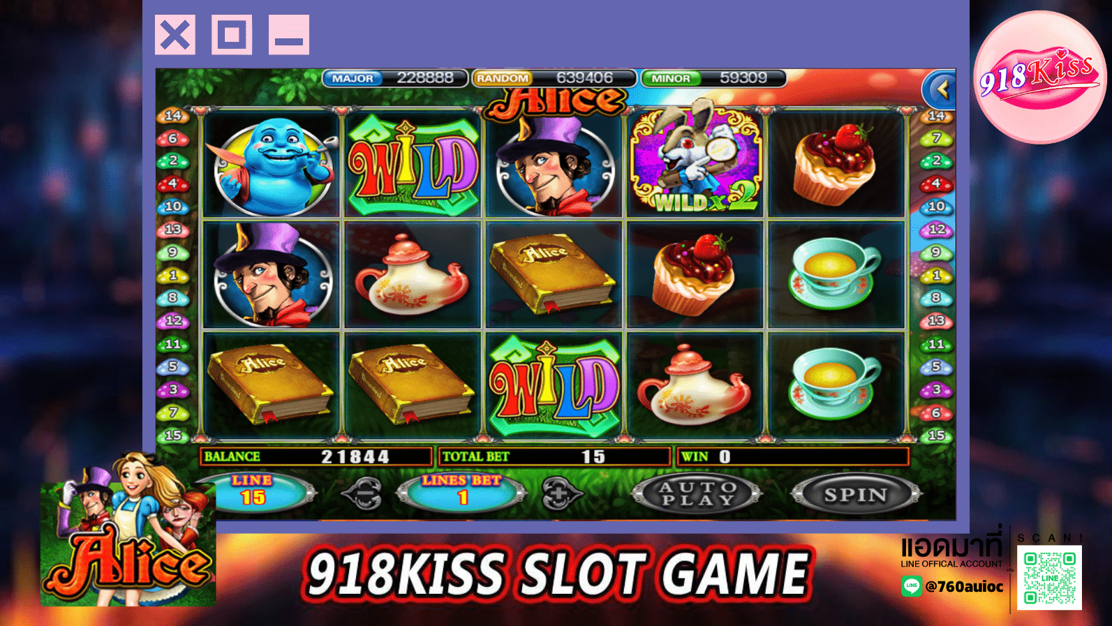 Alice 918kiss slot