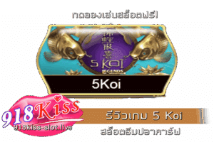 รีวิวเกม 5 Koi