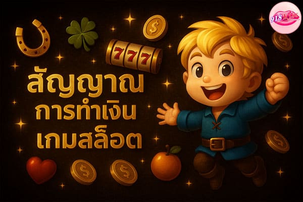 สัญญาณการทำเงินเกมสล็อต