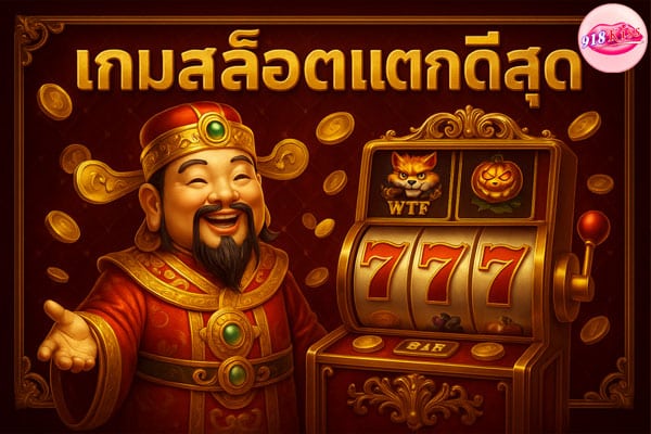 เกมสล็อตที่แตกดีที่สุด